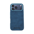 PROTARA Alcantara iPhone 17 Pro-skal - Ocean Voyage Blå