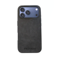 PROTARA Alcantara iPhone 17 Pro Max-skal - Midnattssvart