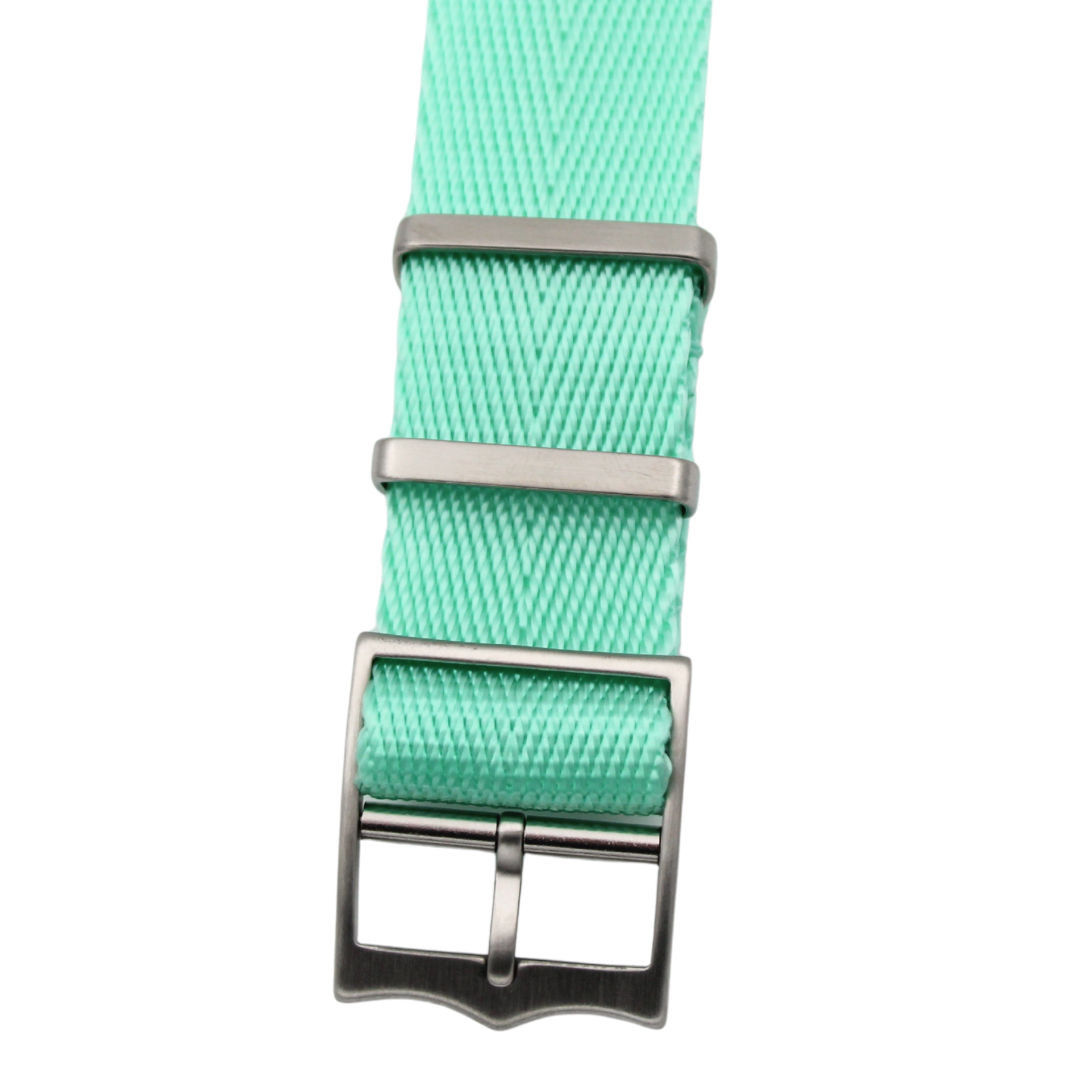 Nato-bälte fiskbensmönster - Grönt