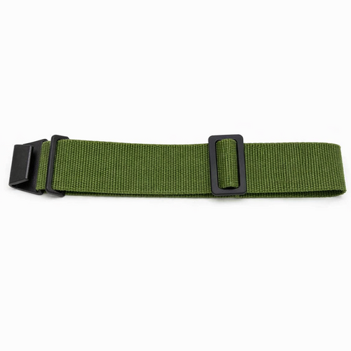 Grønn parachute reim - Svart spenne