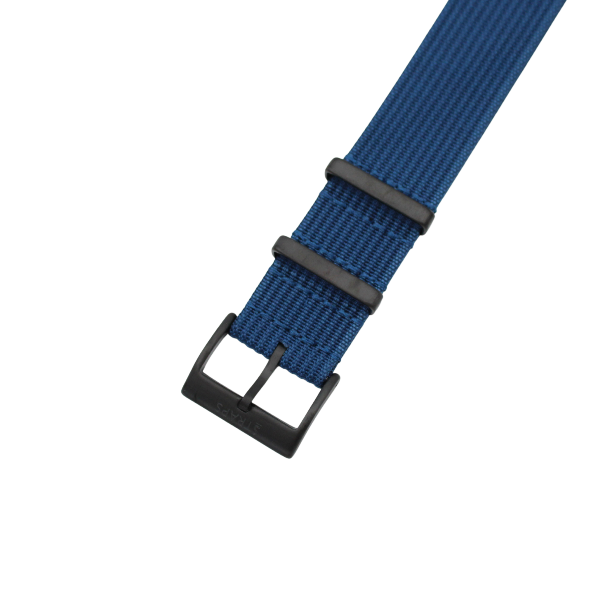 Ribbed Nato PVD - Mørkeblå - Signature Collection