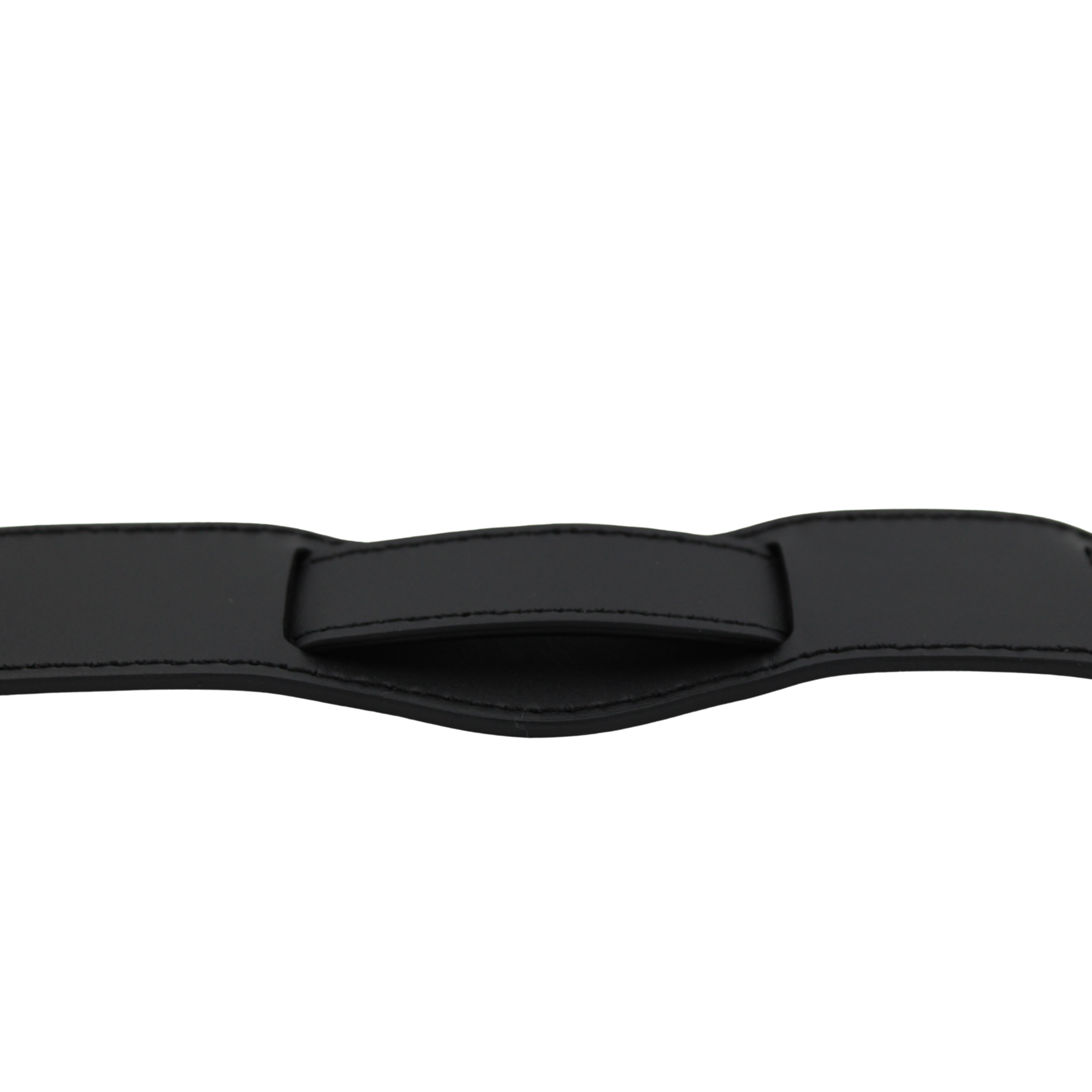 Bund skinnreim – Svart utsvingt 20 mm (34 mm)