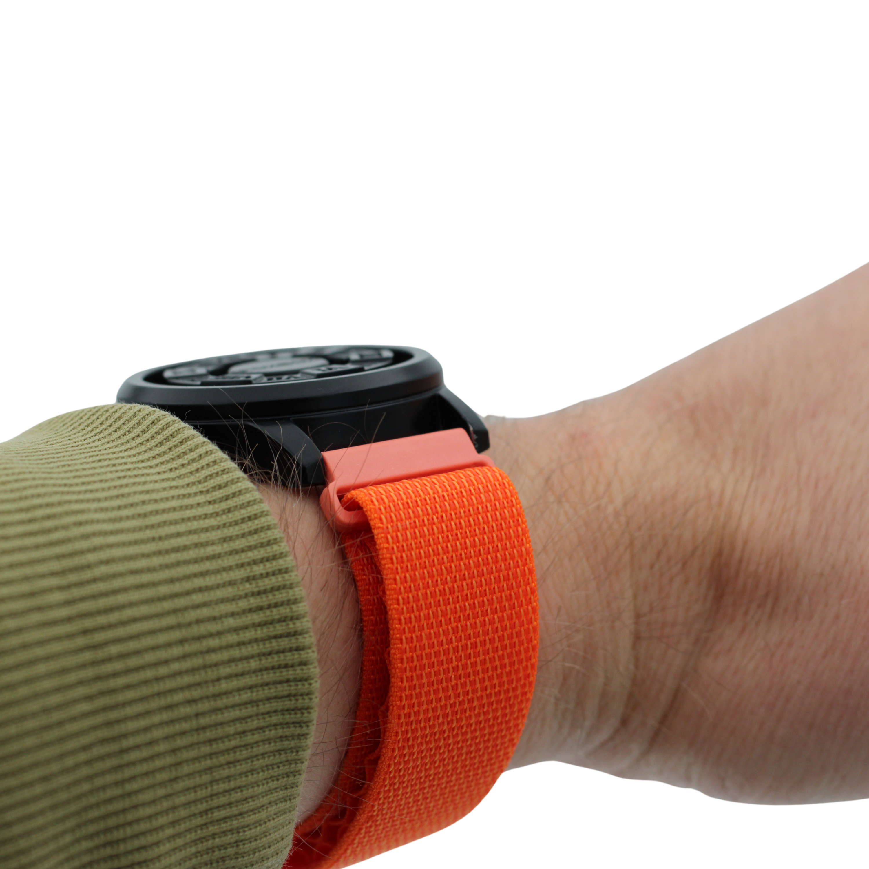 Alpine loop oransje til vanlig klokke