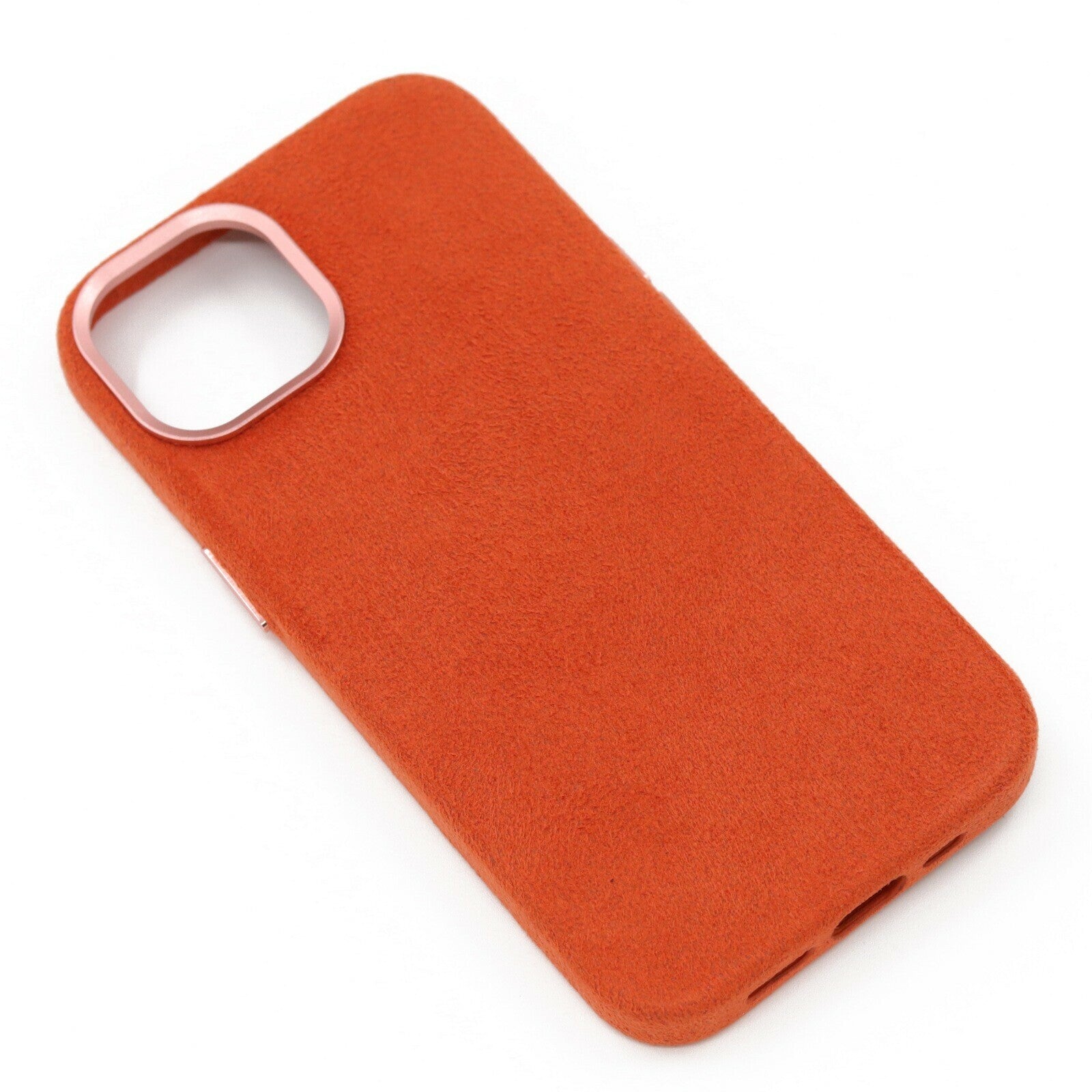 iPhone 14 Alcantara Magsafe deksel Orange
