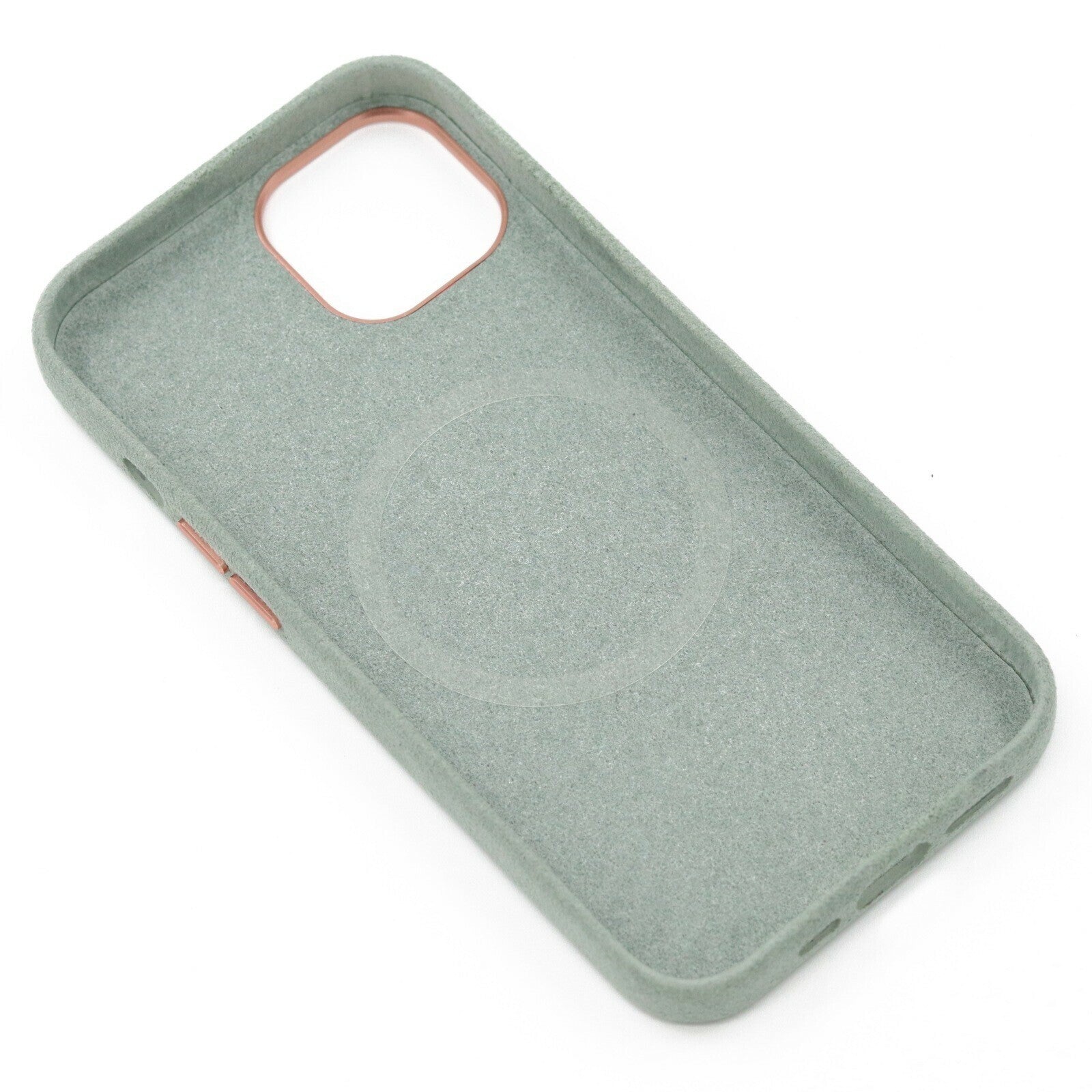 iPhone 13 Alcantara Magsafe deksel Lysegrønn