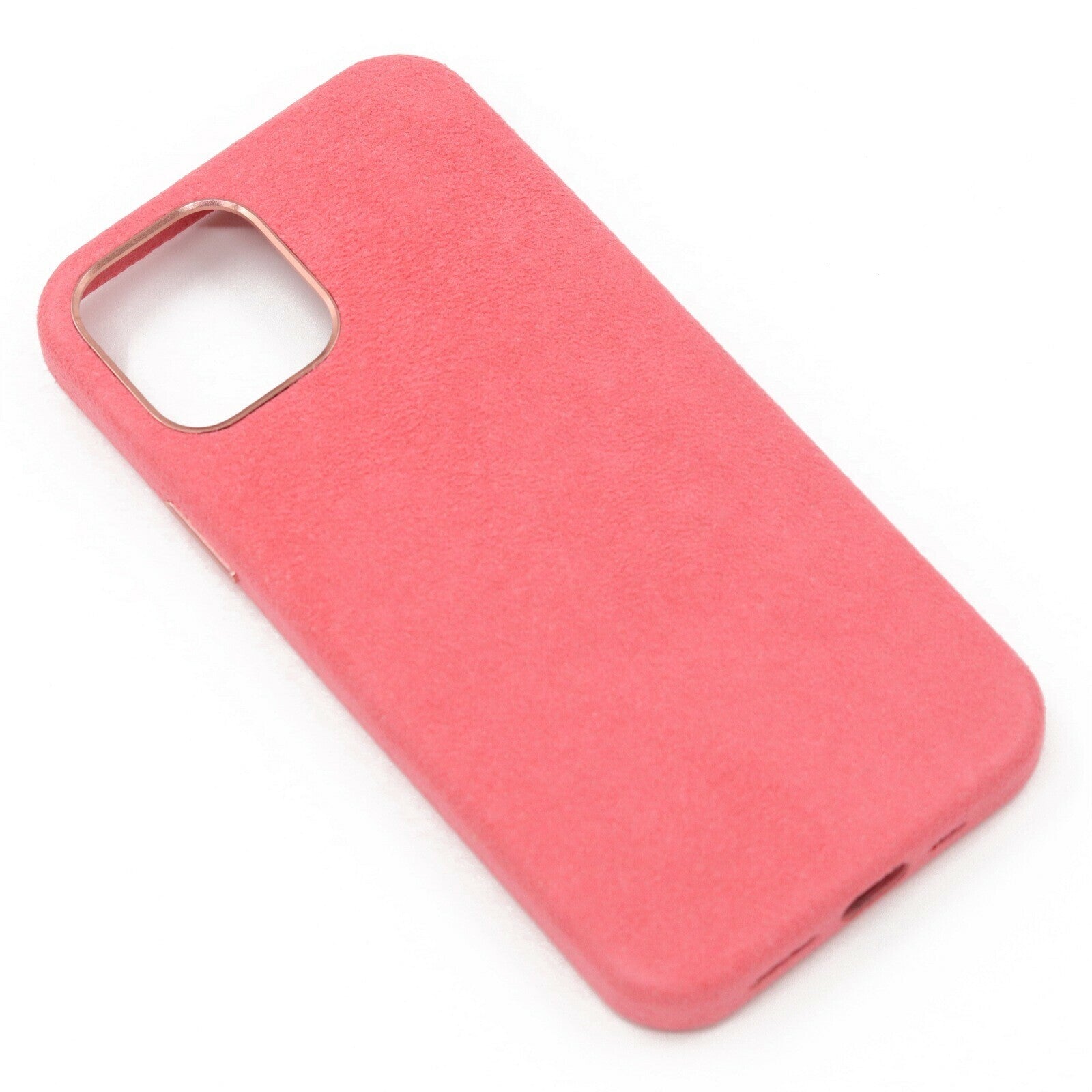 iPhone 12/12 Pro Alcantara Magsafe deksel Rosa