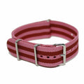 NATO-armband 20MM Rosa/rött