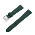 Saffiano Läderarmband Grönt