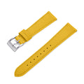 Saffiano Läderarmband Gult