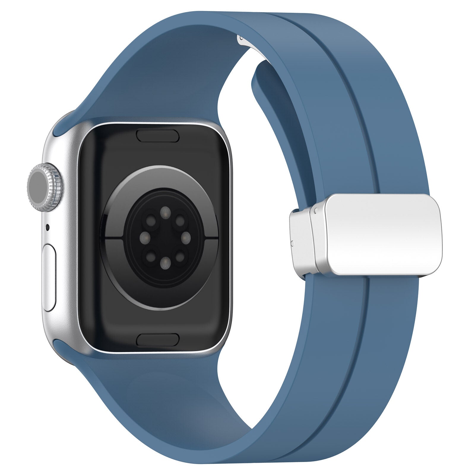 Gummirem for Apple Watch Stål 38/40/41mm Blå