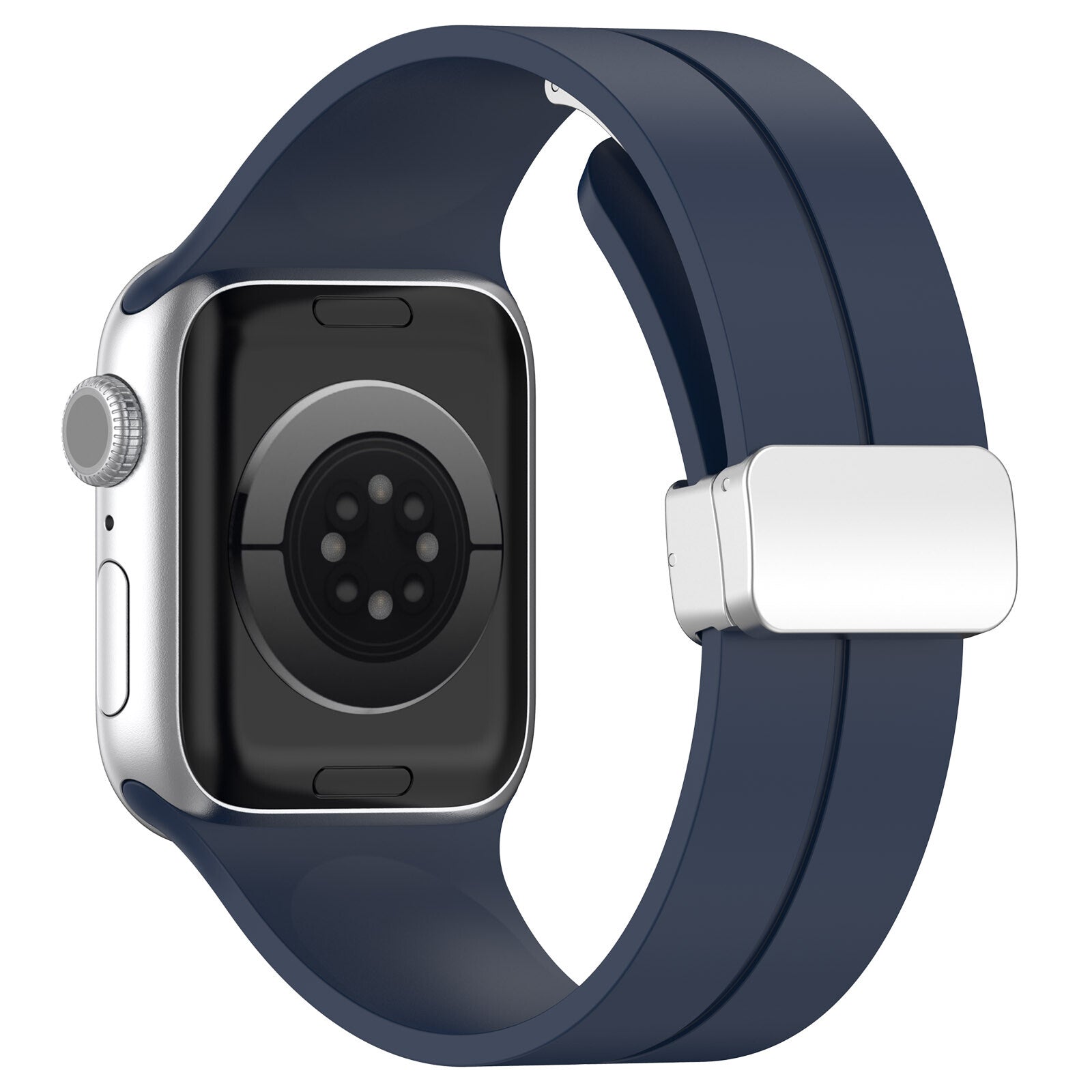 Gummirem for Apple Watch Stål 38/40/41mm Mørk blå