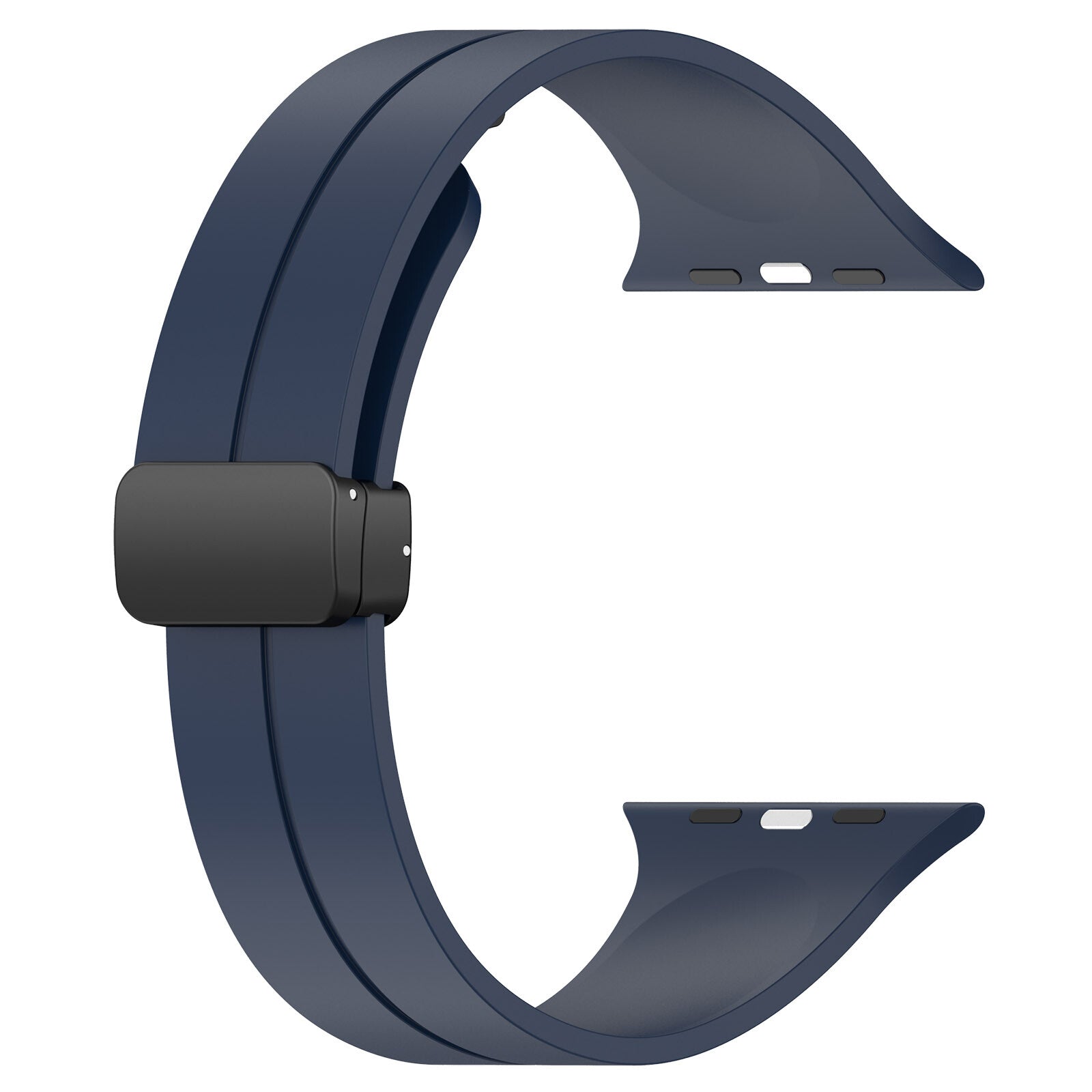 Gummirem for Apple Watch Sort 38/40/41mm Mørk blå