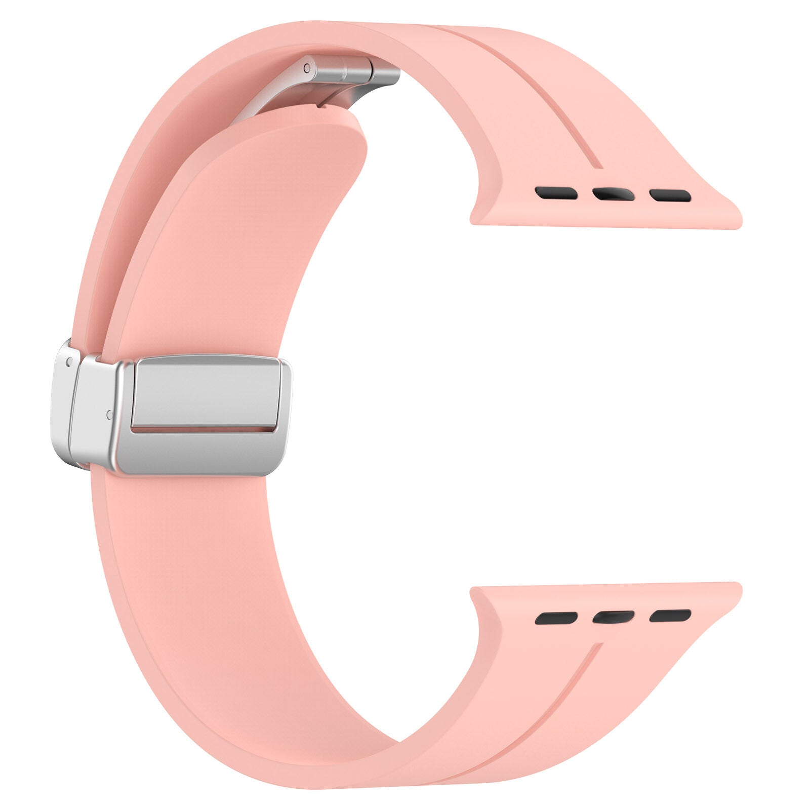 Gummirem for Apple Watch Stål 38/40/41mm Rosa
