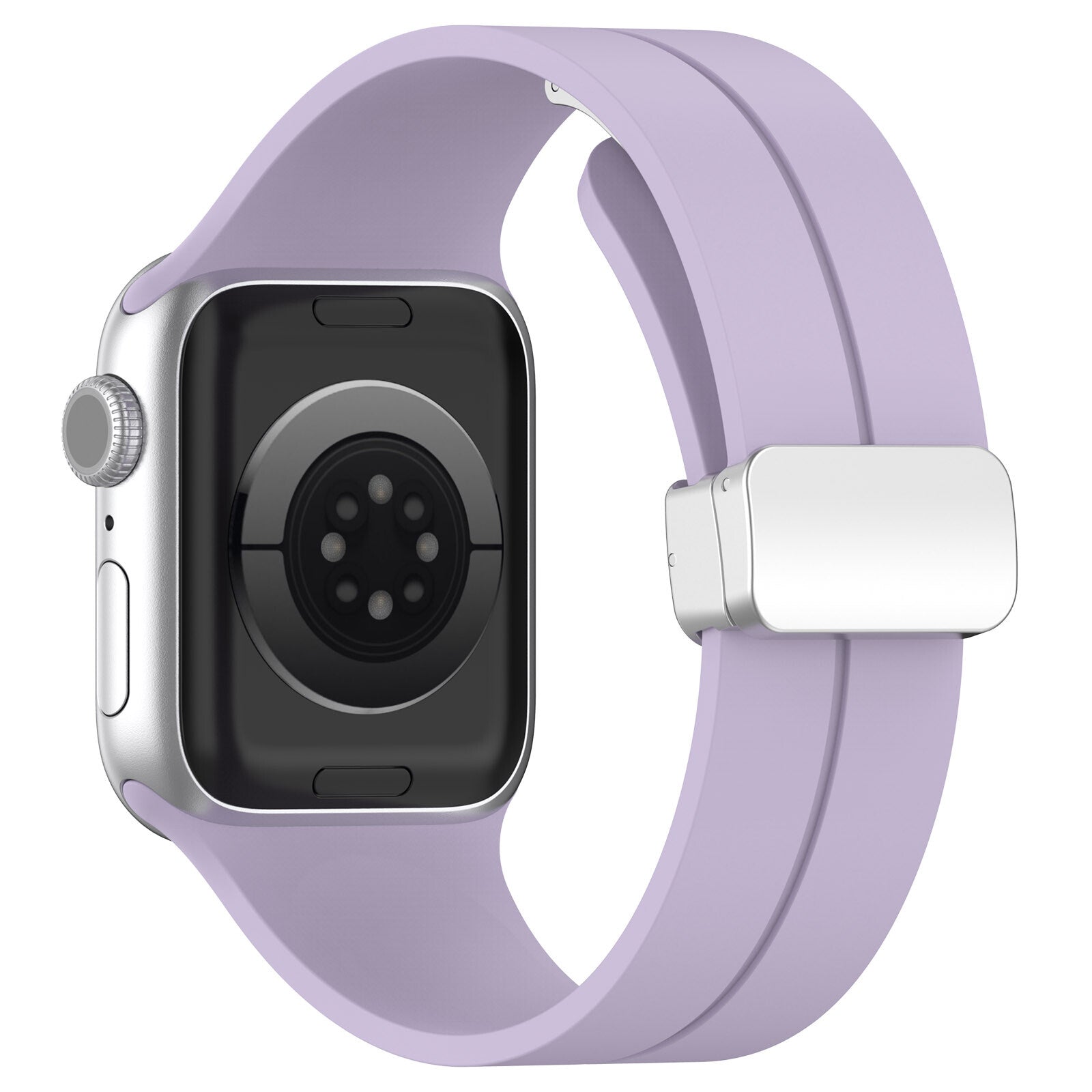 Gummirem for Apple Watch Stål 38/40/41mm Lilla