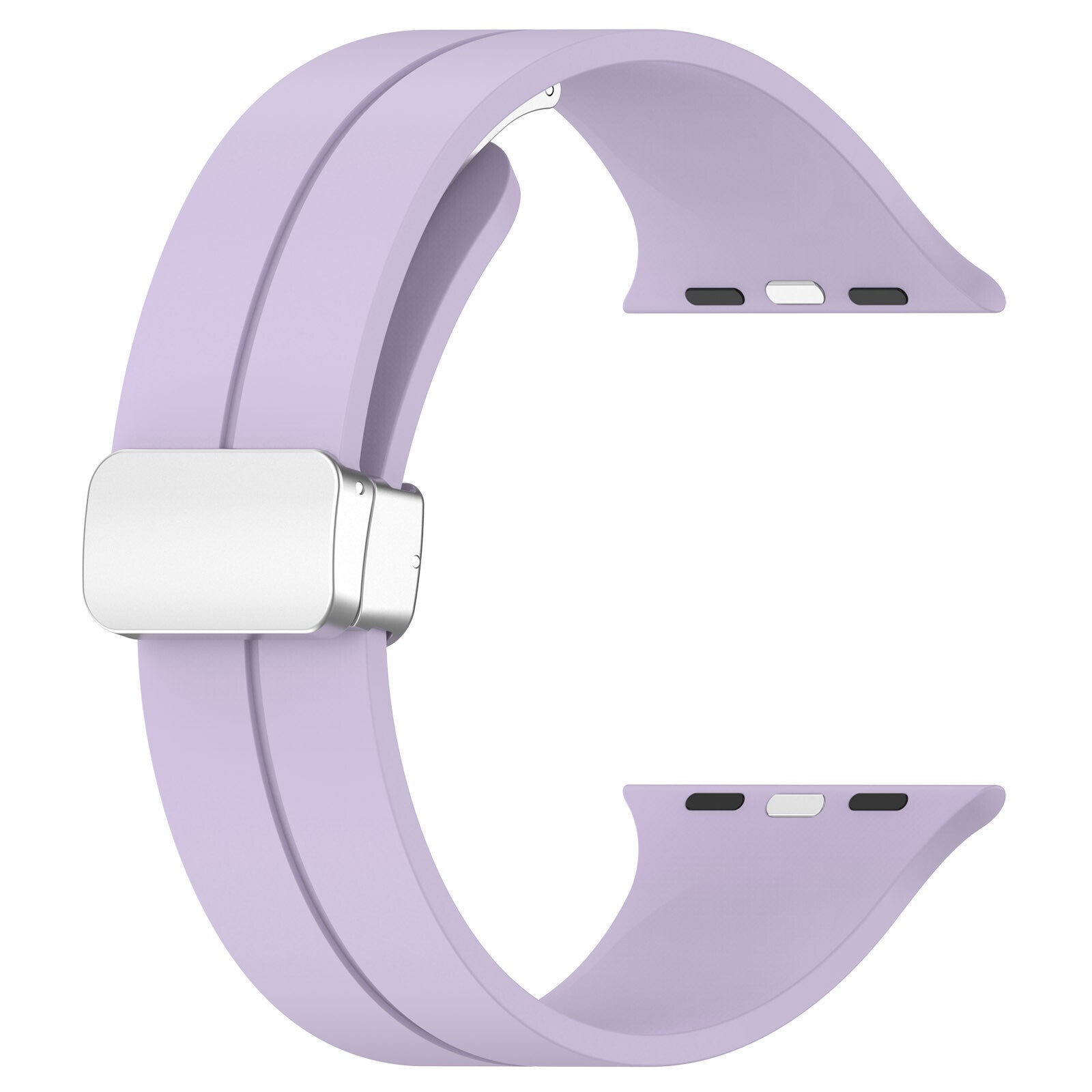 Gummirem for Apple Watch Stål 38/40/41mm Lilla