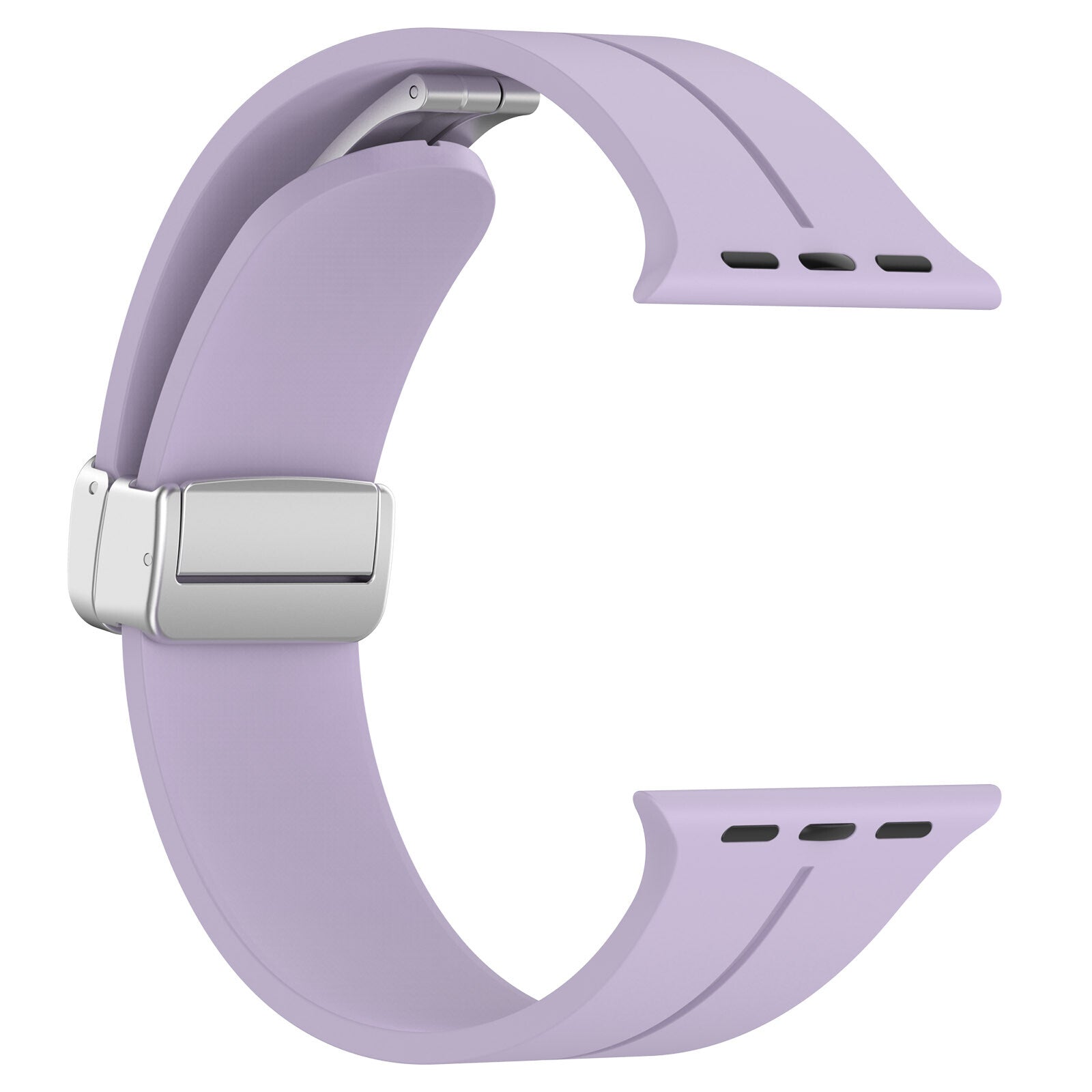 Gummirem for Apple Watch Stål 38/40/41mm Lilla