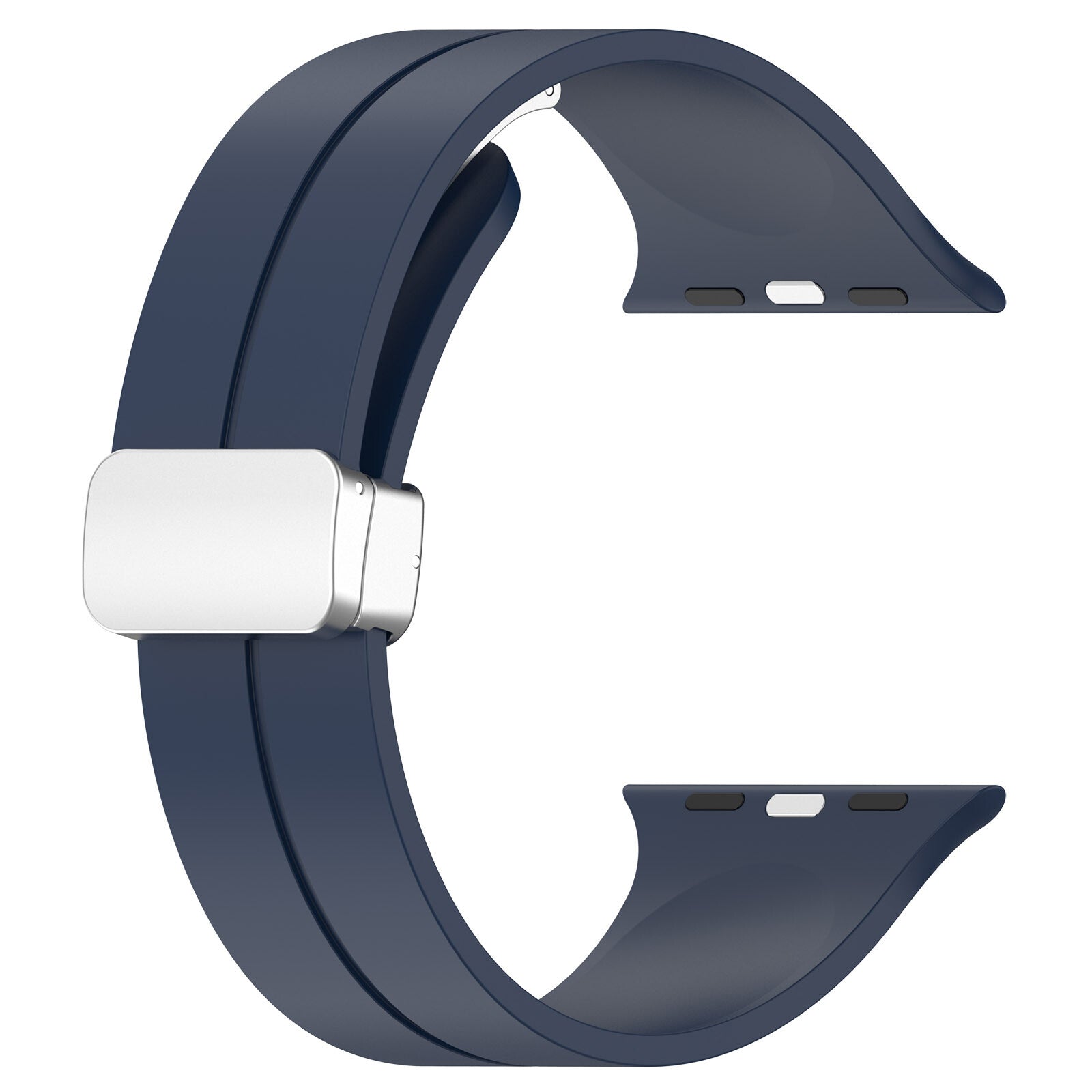 Gummirem for Apple Watch Stål 42/44/49mm Mørk blå