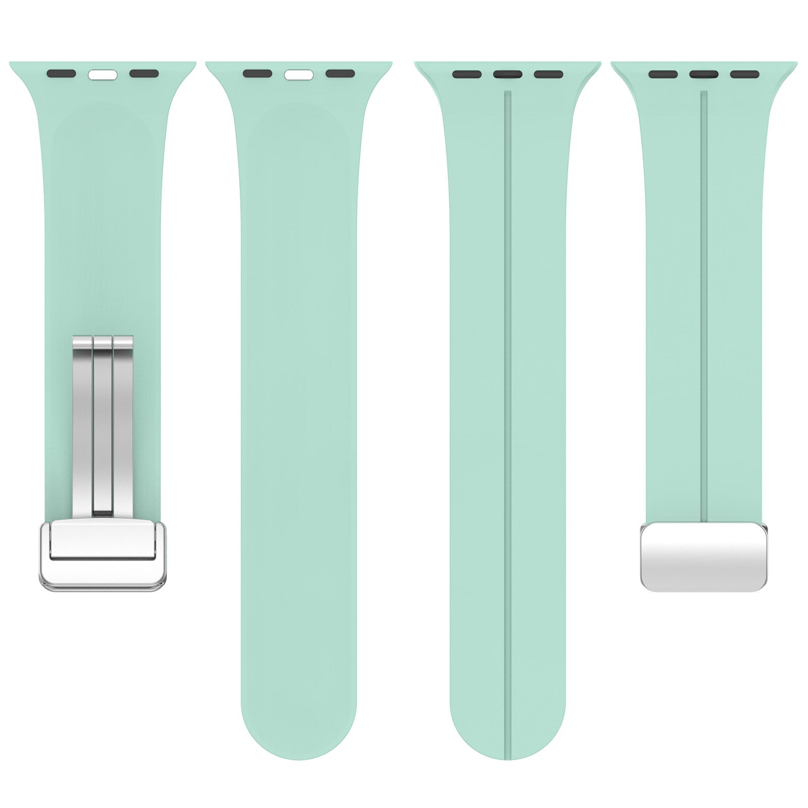 Gummirem for Apple Watch Stål 42/44/49mm Turkis