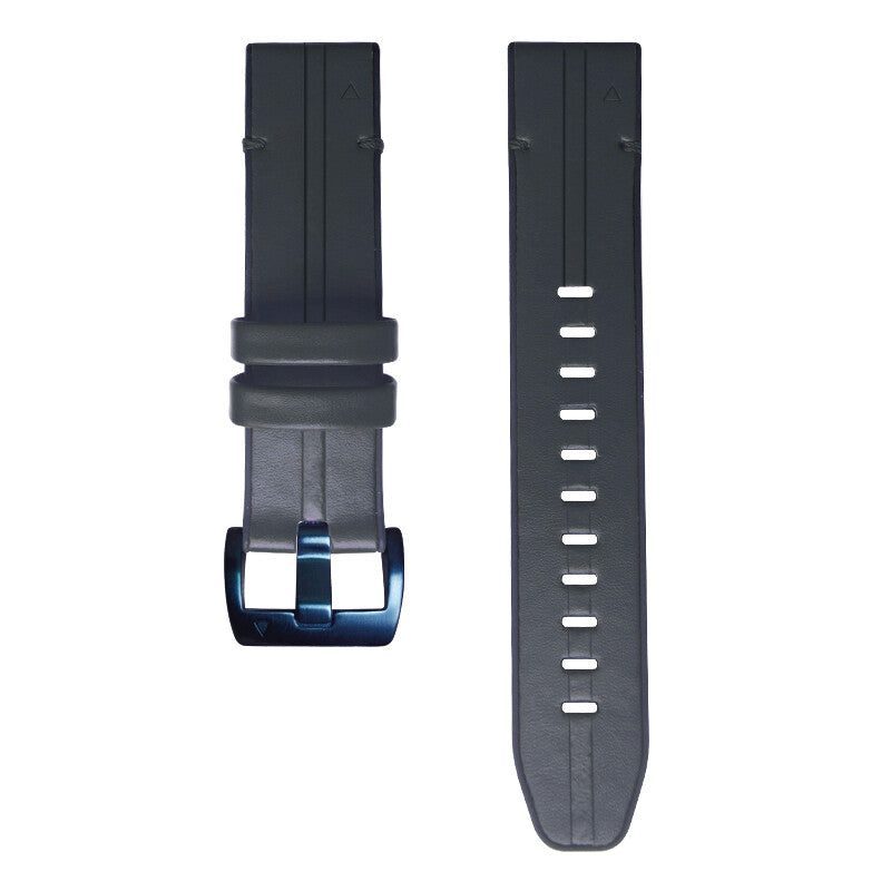Garmin Quickfit Skinn/gummirem Sort  Quickfit