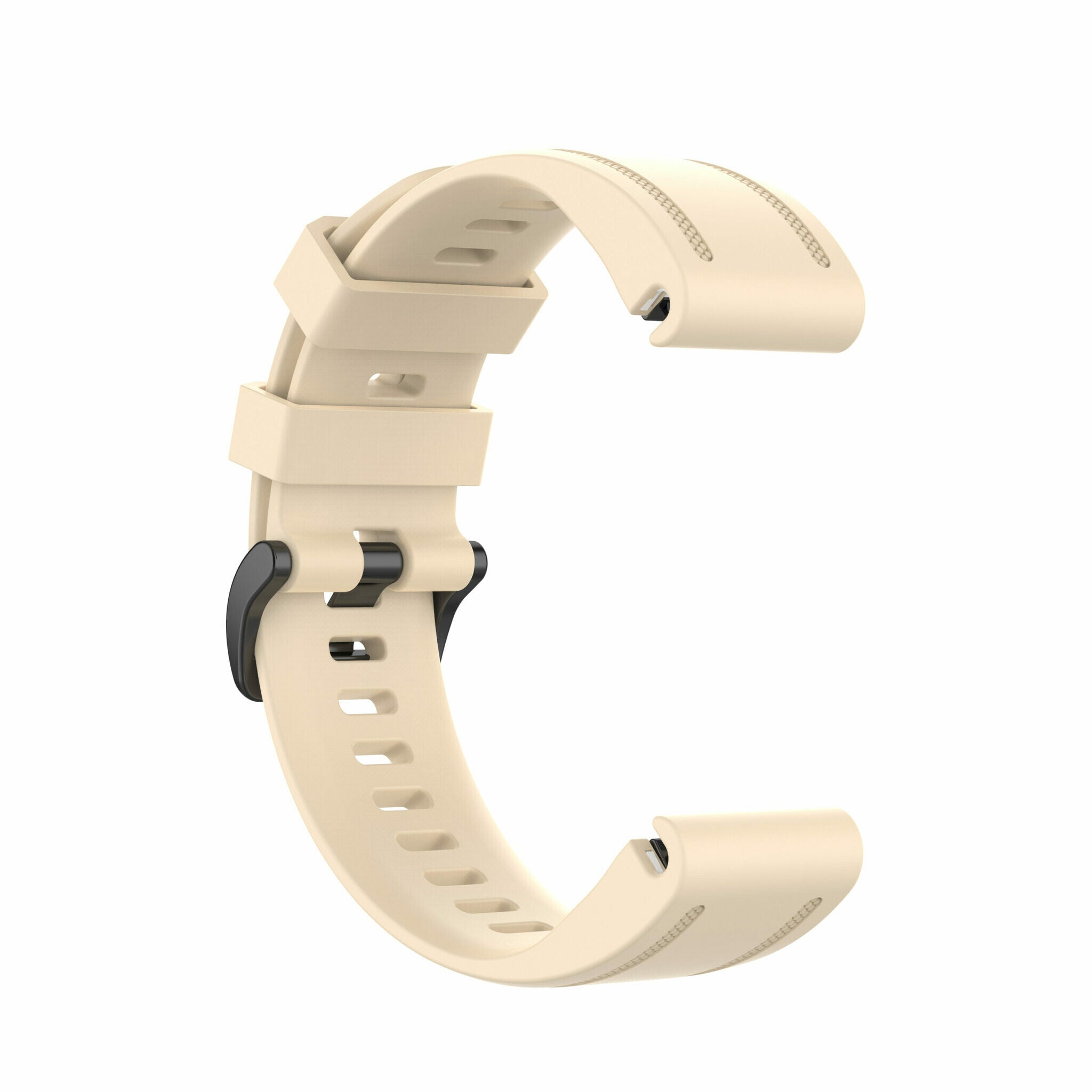 Garmin Quickfit 20mm Gummirem Beige