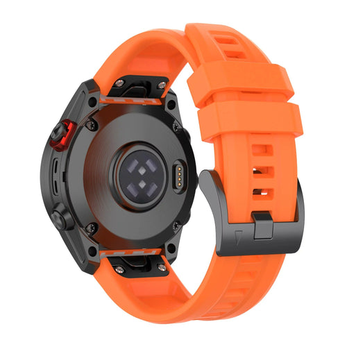 Garmin Quickfit Klockarmband Gummi Orange