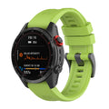 Garmin Quickfit 26mm Klockarmband Gummi Ljusgrönt