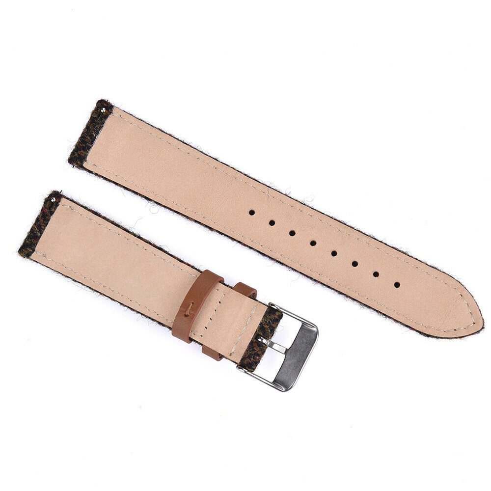Tweed Strap Brun