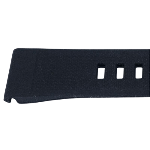 22MM QuickFit Silikonarmband med Silverspänne för Garmin Fenix ​​5 / Forerunner Svart