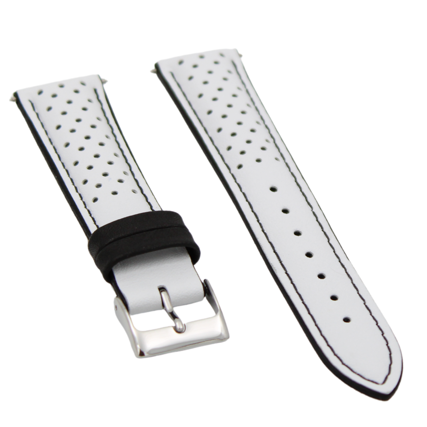 Sardegna Hvit skinnreim