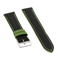 Sardiniskt grönt läderarmband