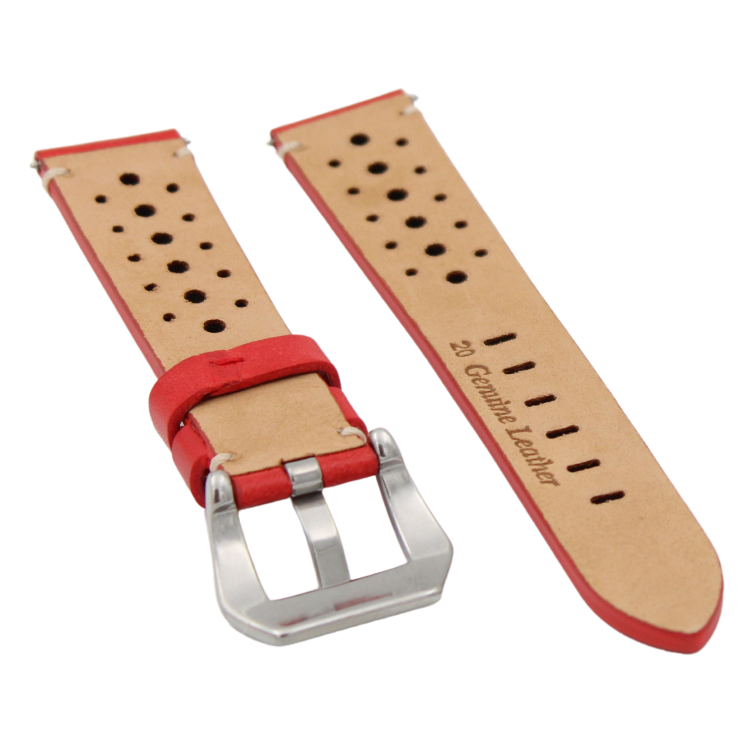 Seattle rød skinnreim