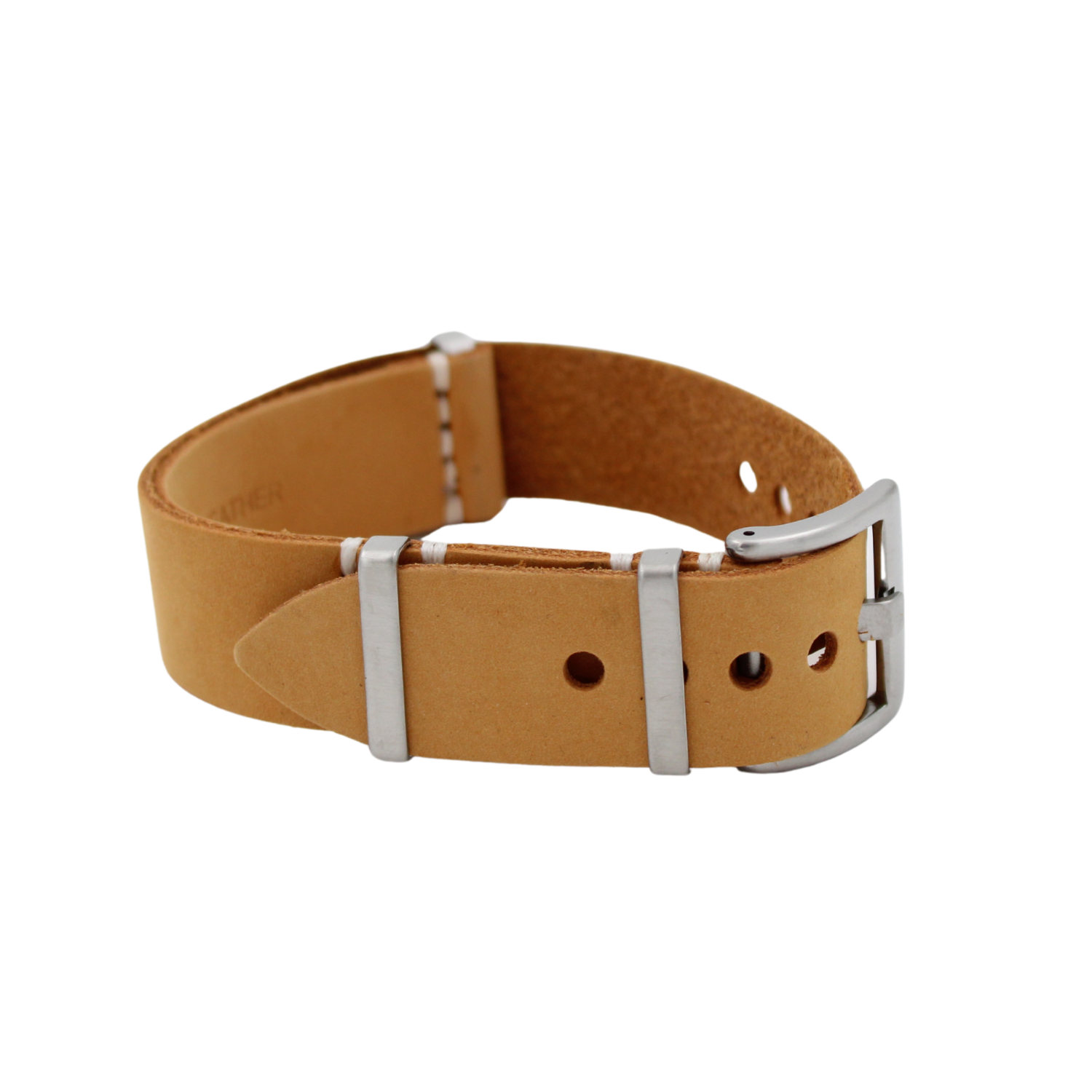 Nato strap - Lys skinnreim i klassisk NATO-design