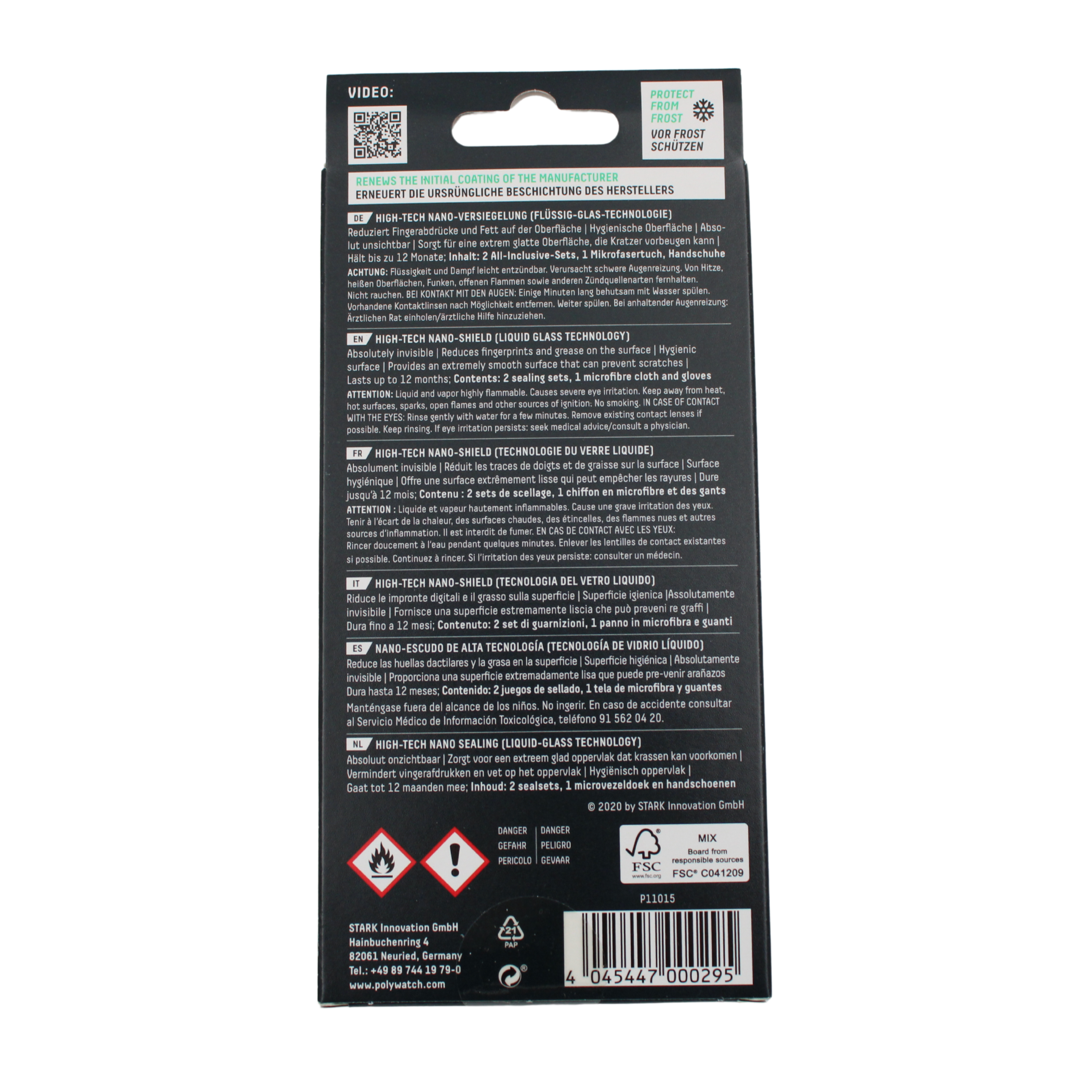 PolyWatch Klockskydd – Nanoskydd för klockor