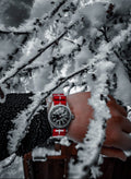 NATO-armband 20MM Röd/vita kors (Schweiz)