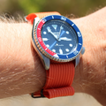 Ribbed Nato PVD - Oransje - Signature Collection