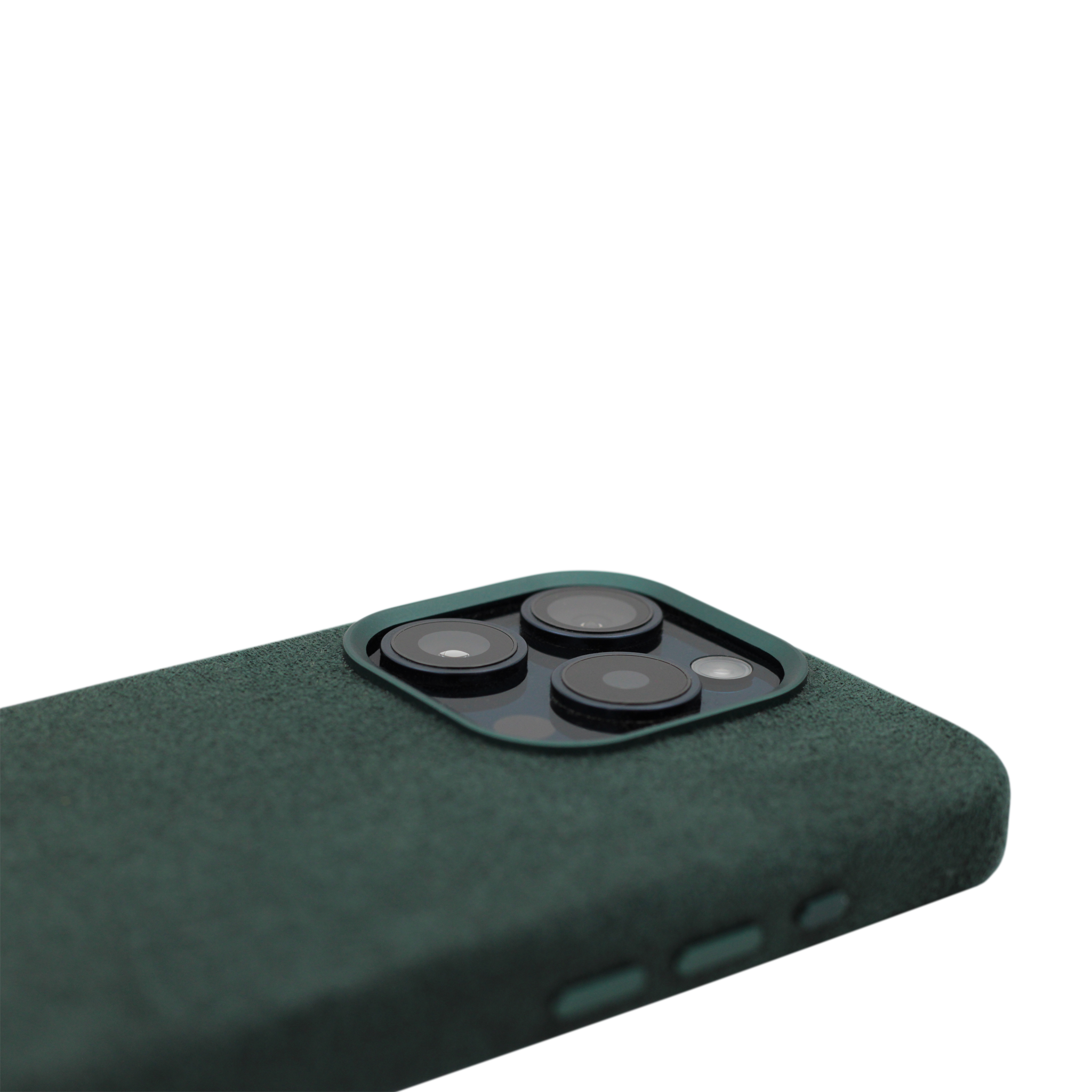 PROTARA Alcantara iPhone 16 Pro deksel - Expedition Green