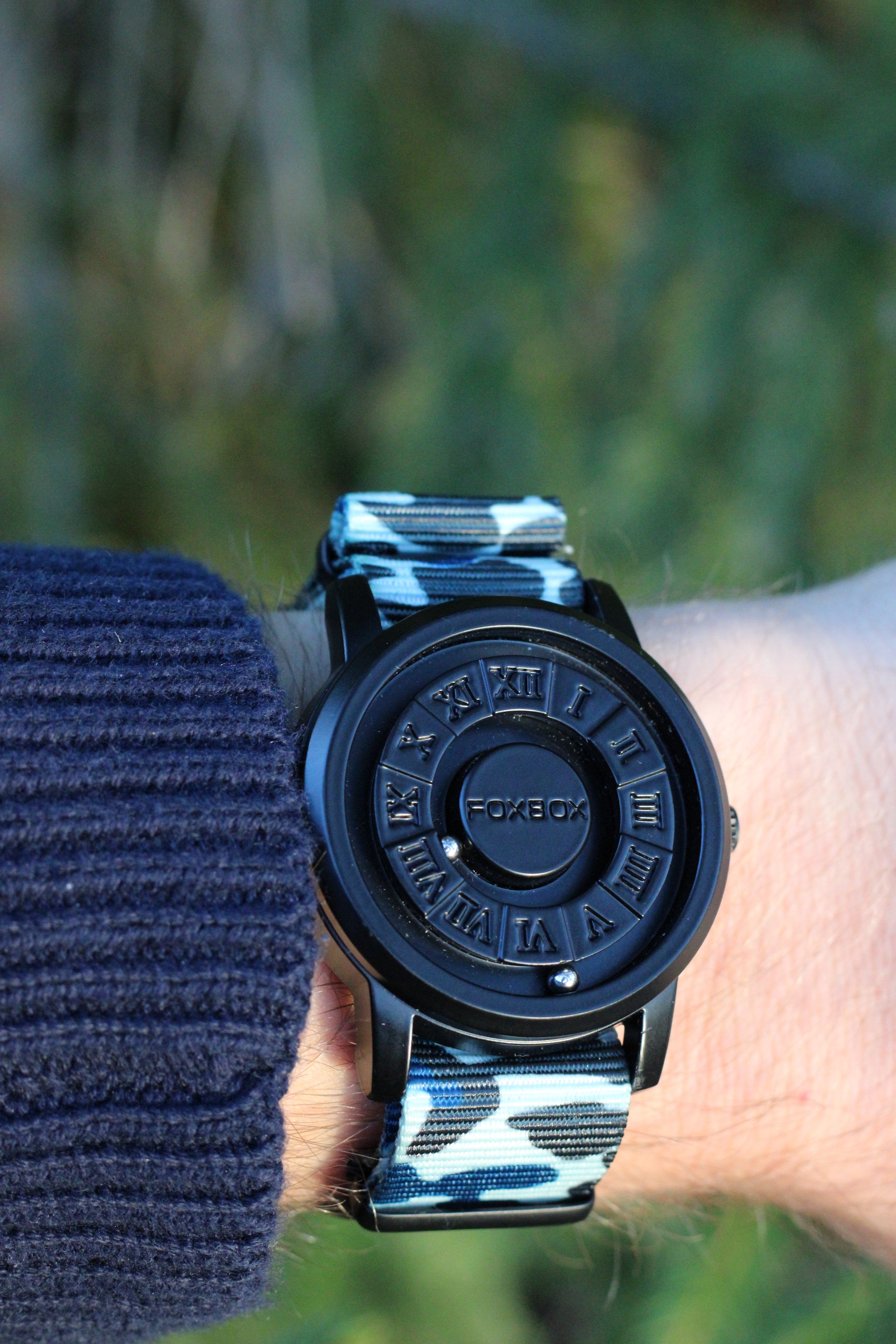 Nato Strap - hav kamuflasje PVD spenne