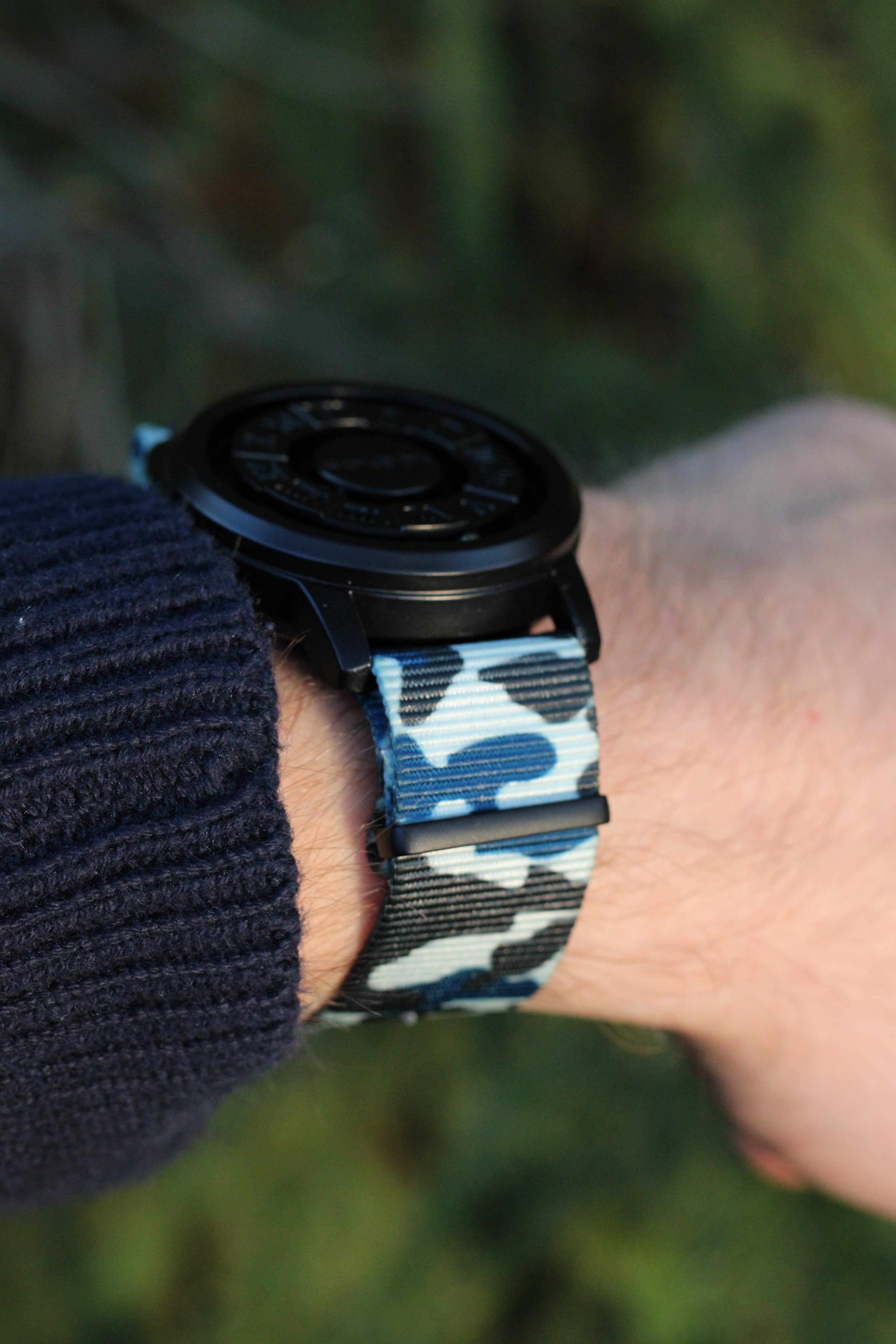 Nato Strap - hav kamuflasje PVD spenne