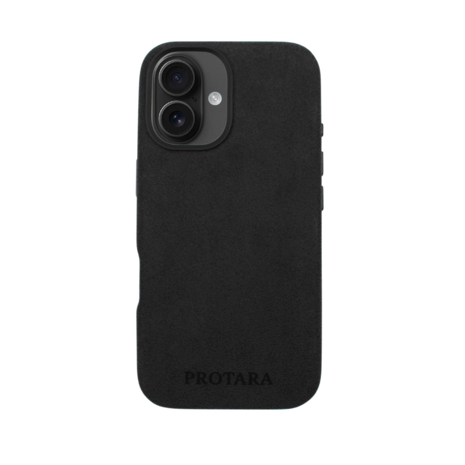 PROTARA Alcantara iPhone 17 deksel – Midnight Jet Black