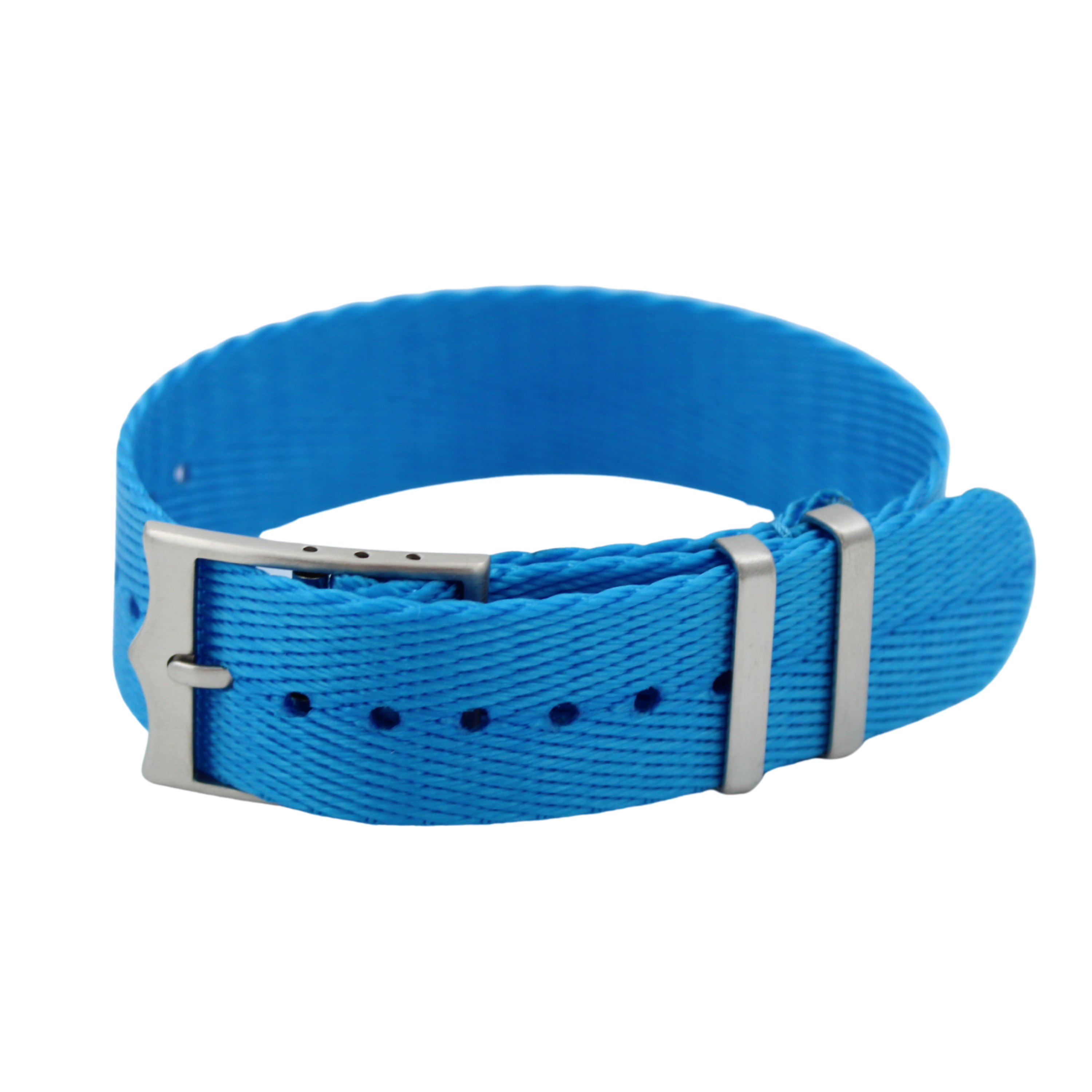 Nato-bälte fiskbensmönster - Mörkblå