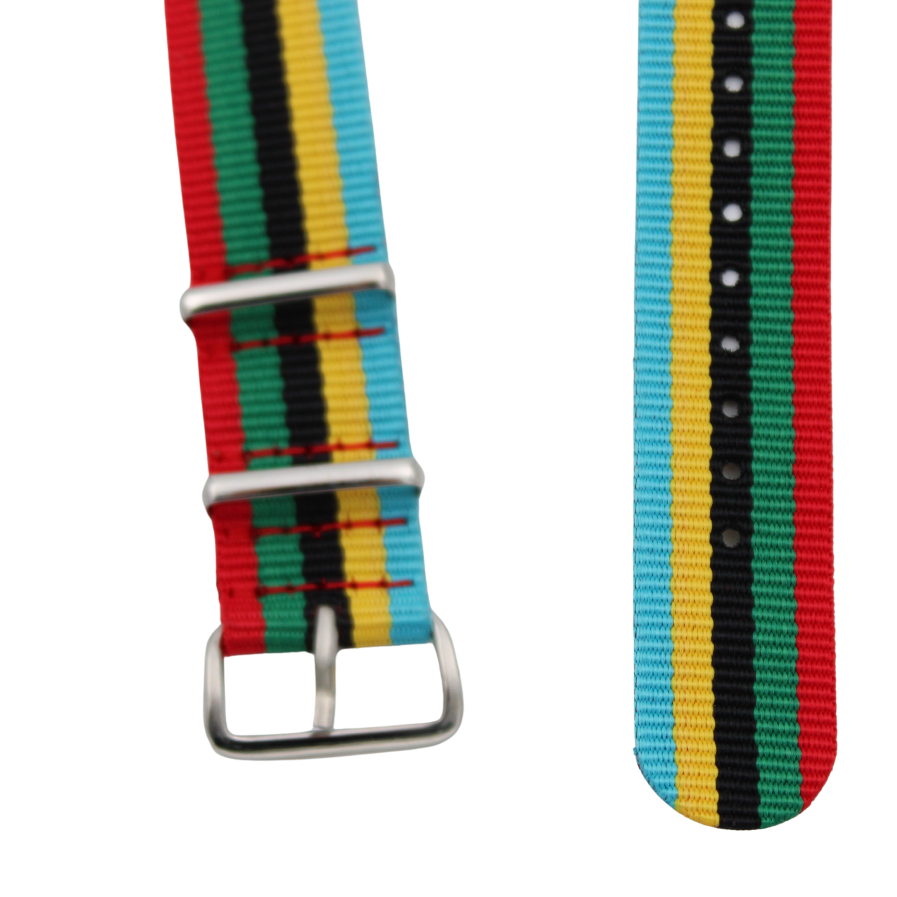 NATO-klockarmband – OS-inspirerade färger (vinter-OS-utgåva)