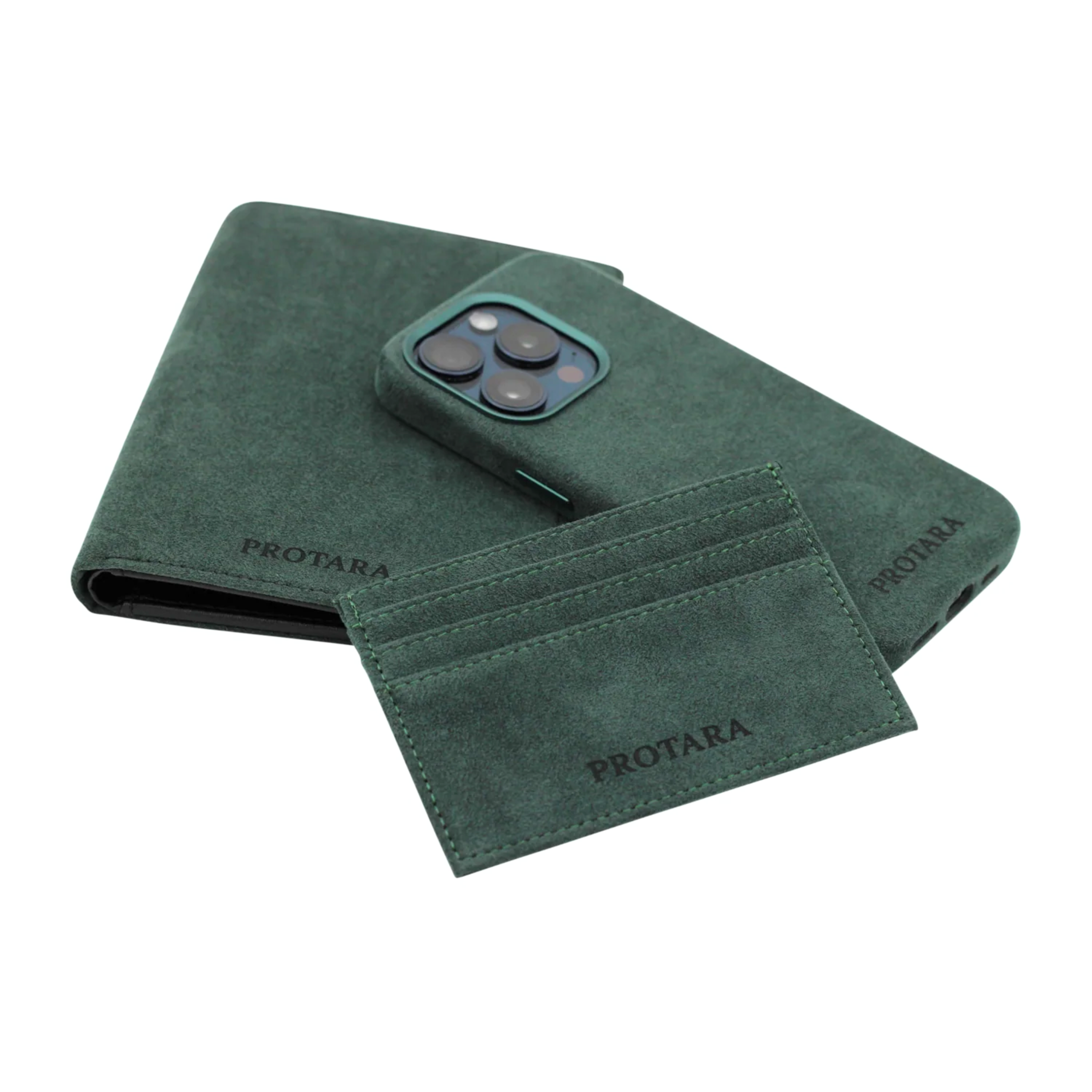 PROTARA Alcantara Passhållare - Expedition Green