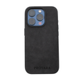 PROTARA Alcantara iPhone 15 Pro Max-skal - Midnattssvart