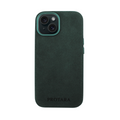 PROTARA Alcantara iPhone 15-skal - Expeditionsgrön