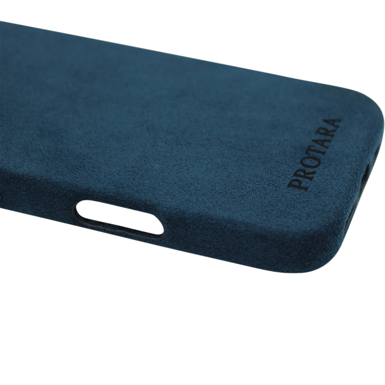 PROTARA Alcantara iPhone 16 Pro Max deksel - Ocean Voyage Blue